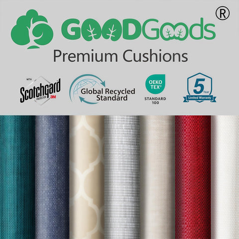 Goodgoods borde biselado y costura reforzada que evita deformaciones