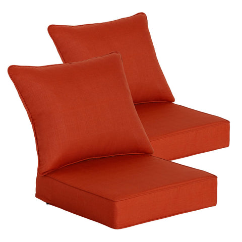 Goodgoods vista frontal del paquete Quarry Red, aspecto elegante y duradero