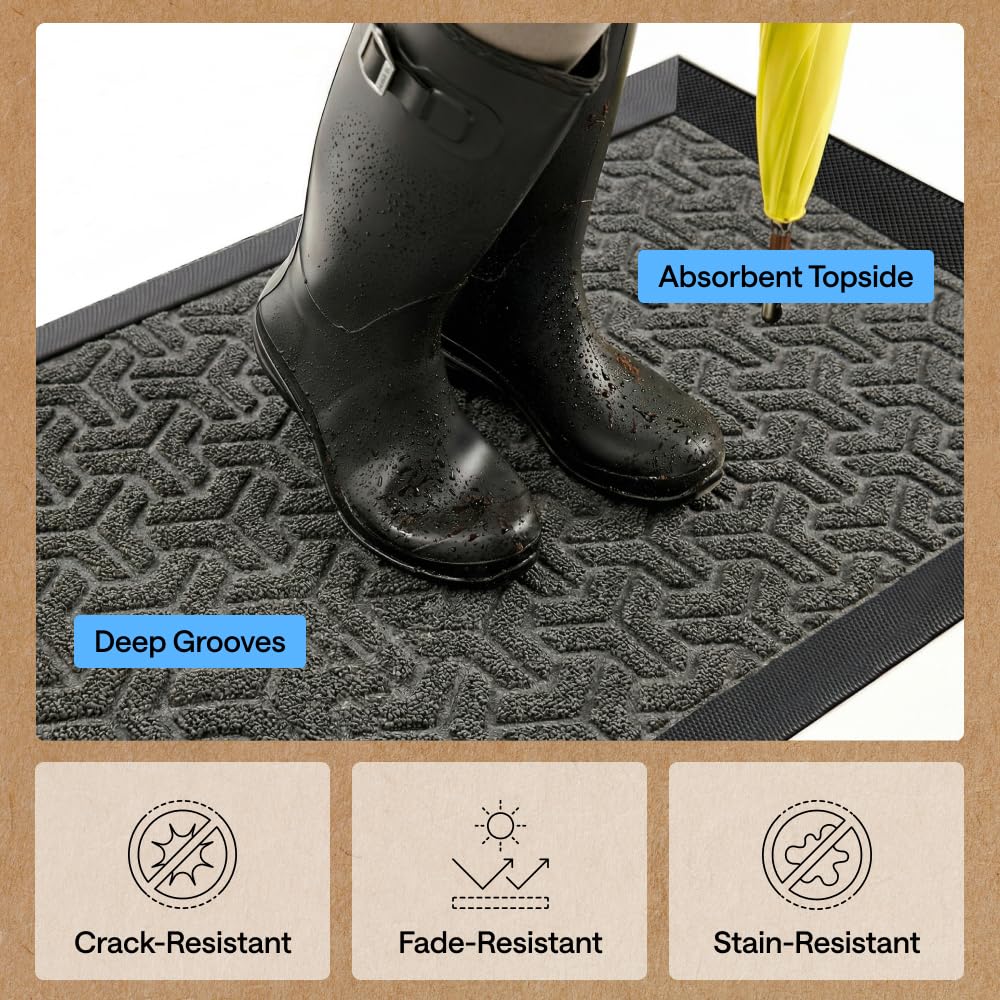 GORILLA GRIP base de caucho natural resistente que evita deslizamientos