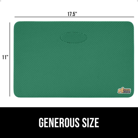 GORILLA GRIP colchoneta dentro de una bolsa de herramientas lista para transportar
