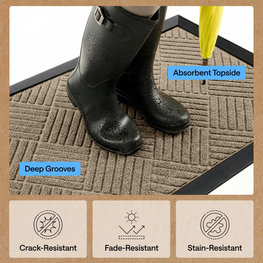 GORILLA GRIP drenaje y retención de humedad para suelos más secos dentro