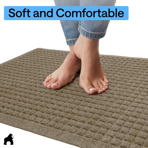 GORILLA GRIP demostración de absorción de agua y control de goteo
