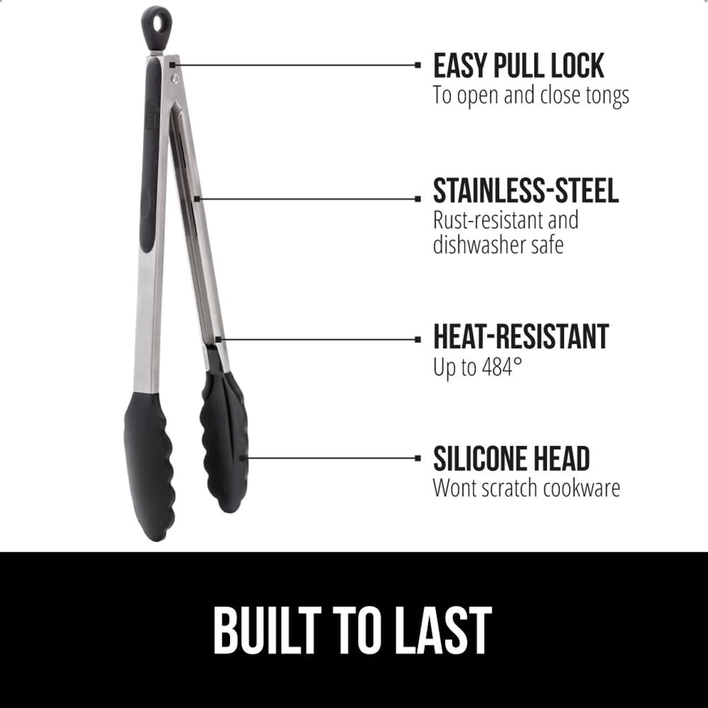 GORILLA GRIP punta de silicona en detalle, protege sartenes antiadherentes