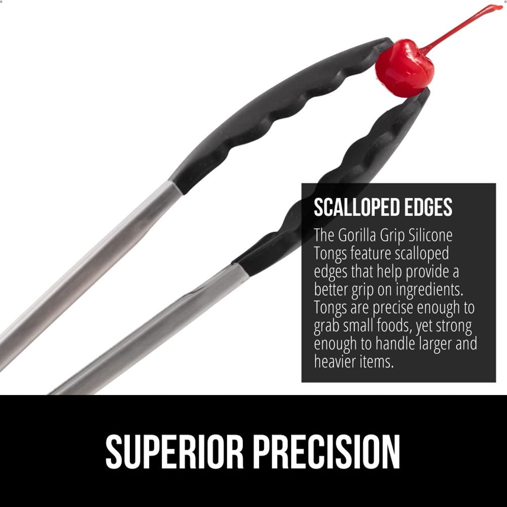 GORILLA GRIP mango ergonómico mostrando agarre cómodo y antideslizante