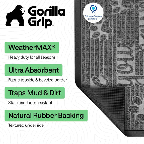 GORILLA GRIP textura primer plano que facilita limpieza y raspado
