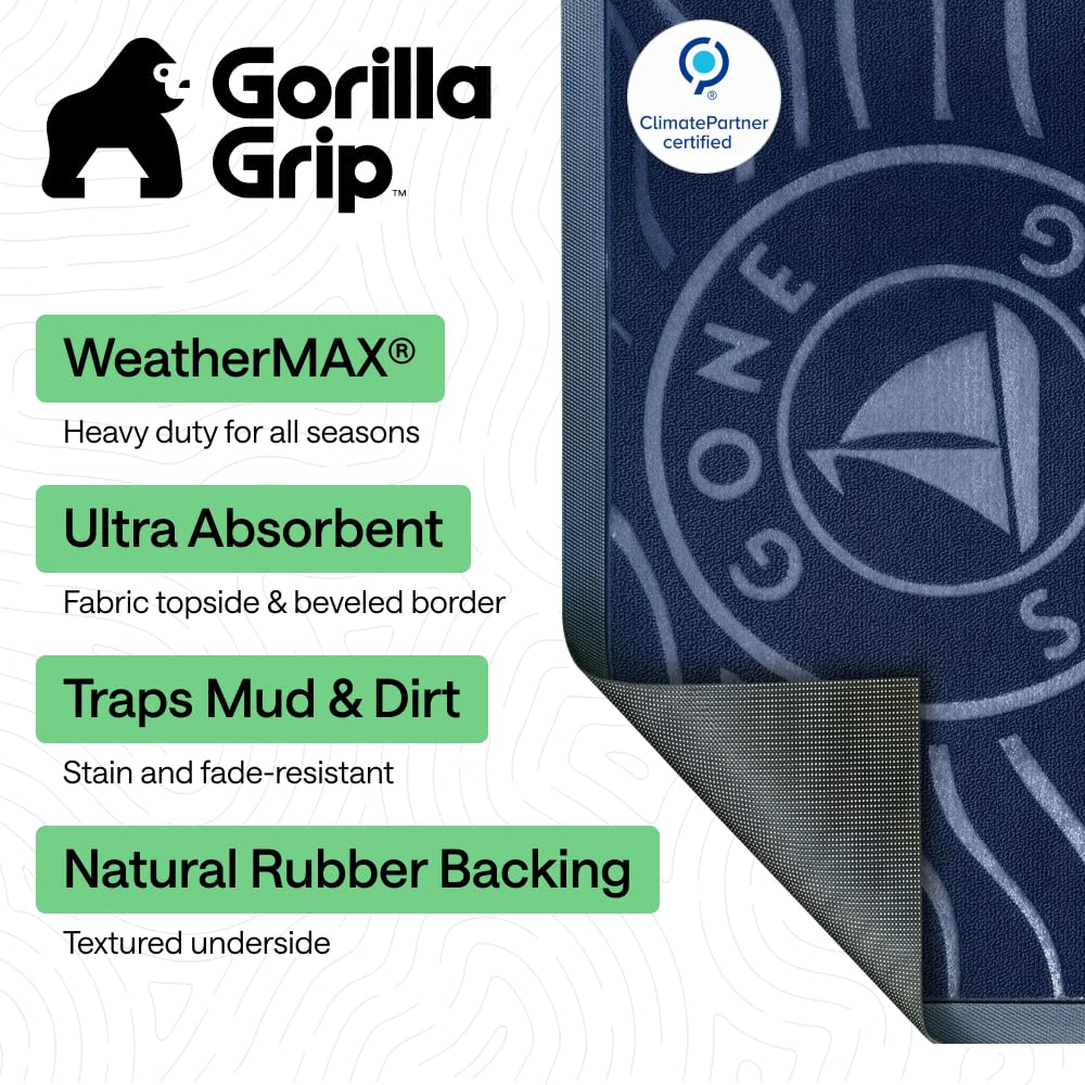 GORILLA GRIP textura superior en detalle que retiene barro y humedad