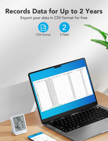 GoveeLife H5104 colocado junto a mano para comparar tamaño práctico