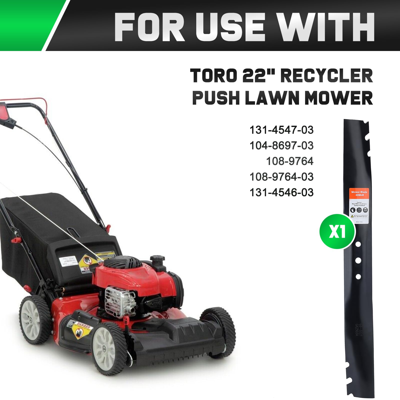 Grasscool detalle del diente dentado, mejora mulching eficaz