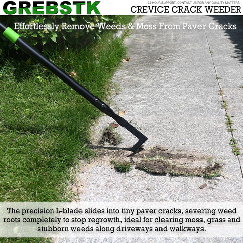 GREBSTK comparación tamaño con mano, muestra alcance y manejo cómodo