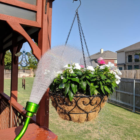 GREEN MOUNT cabezal con 661 orificios que protege flores con riego suave