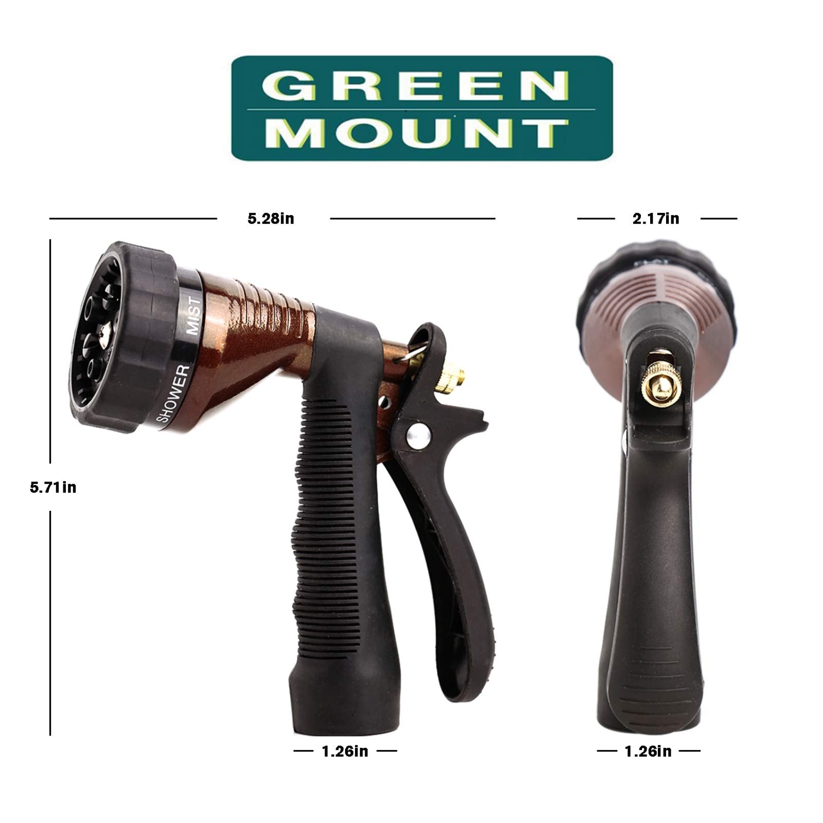 GREEN MOUNT boquilla usada para lavar coche con chorro potente