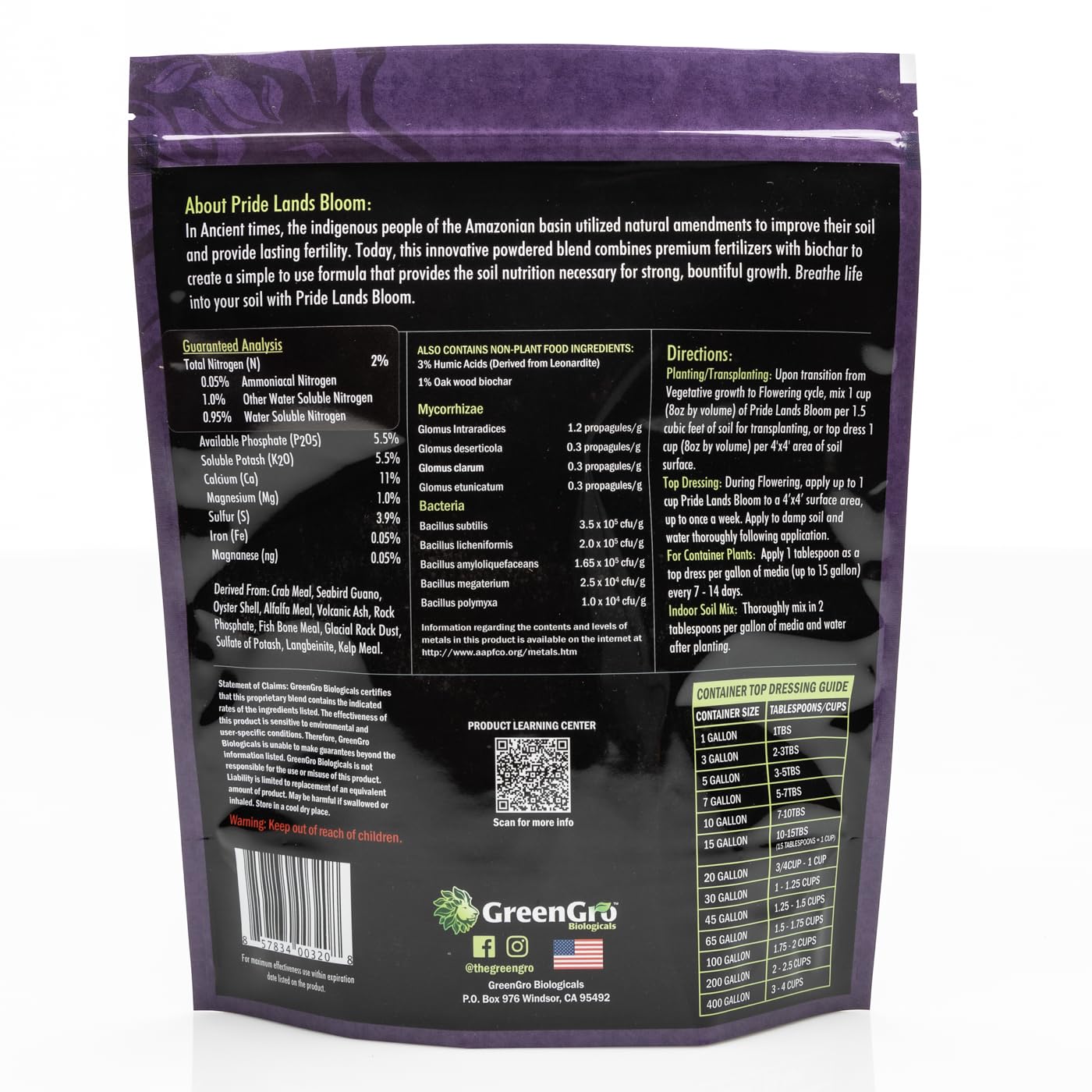 GreenGro textura granular del fertilizante mostrando aplicabilidad fácil