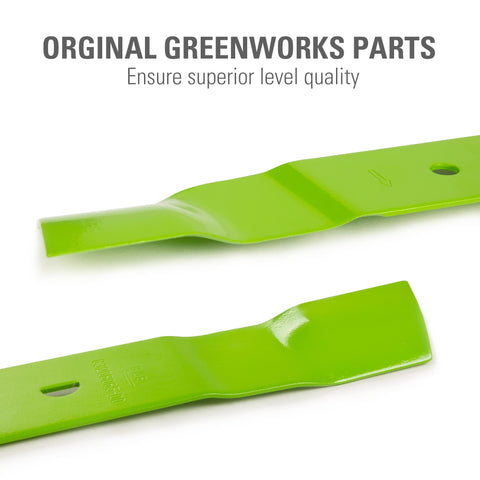Greenworks orificio de montaje limpio para un ajuste seguro y estable