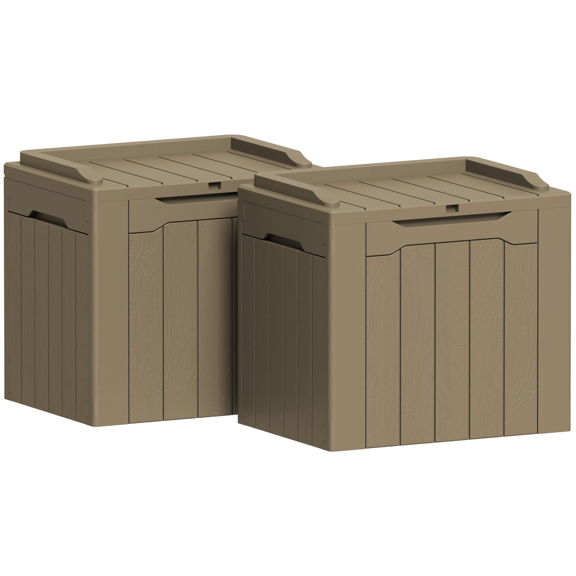 Greesum vista frontal de la caja mostrando diseño resistente y capacidad