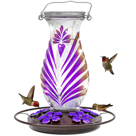 Grete Gotye bebedero frontal lavanda con diseño atractivo y ventaja decorativa
