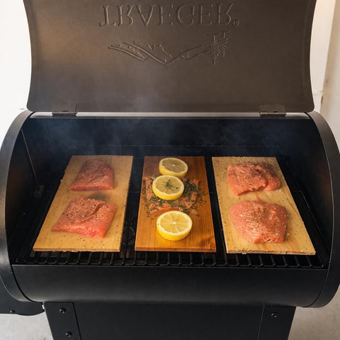 Grill Gourmet etiqueta y embalaje mostrando origen USA, ofrece confianza en calidad