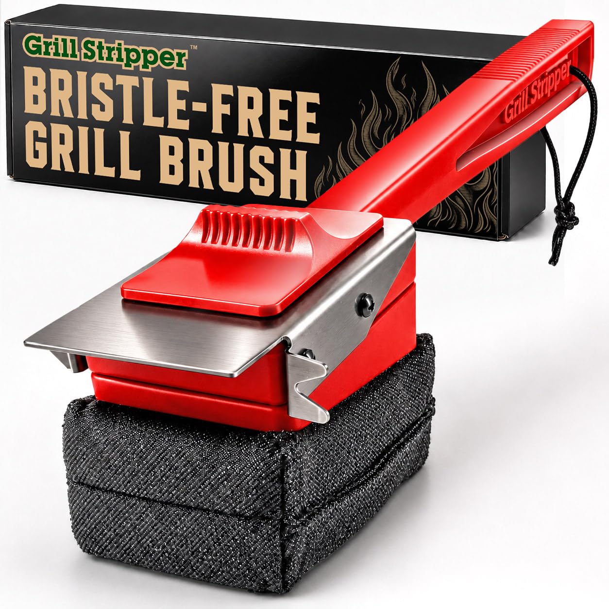 Grill Stripper vista frontal mostrando diseño y robustez