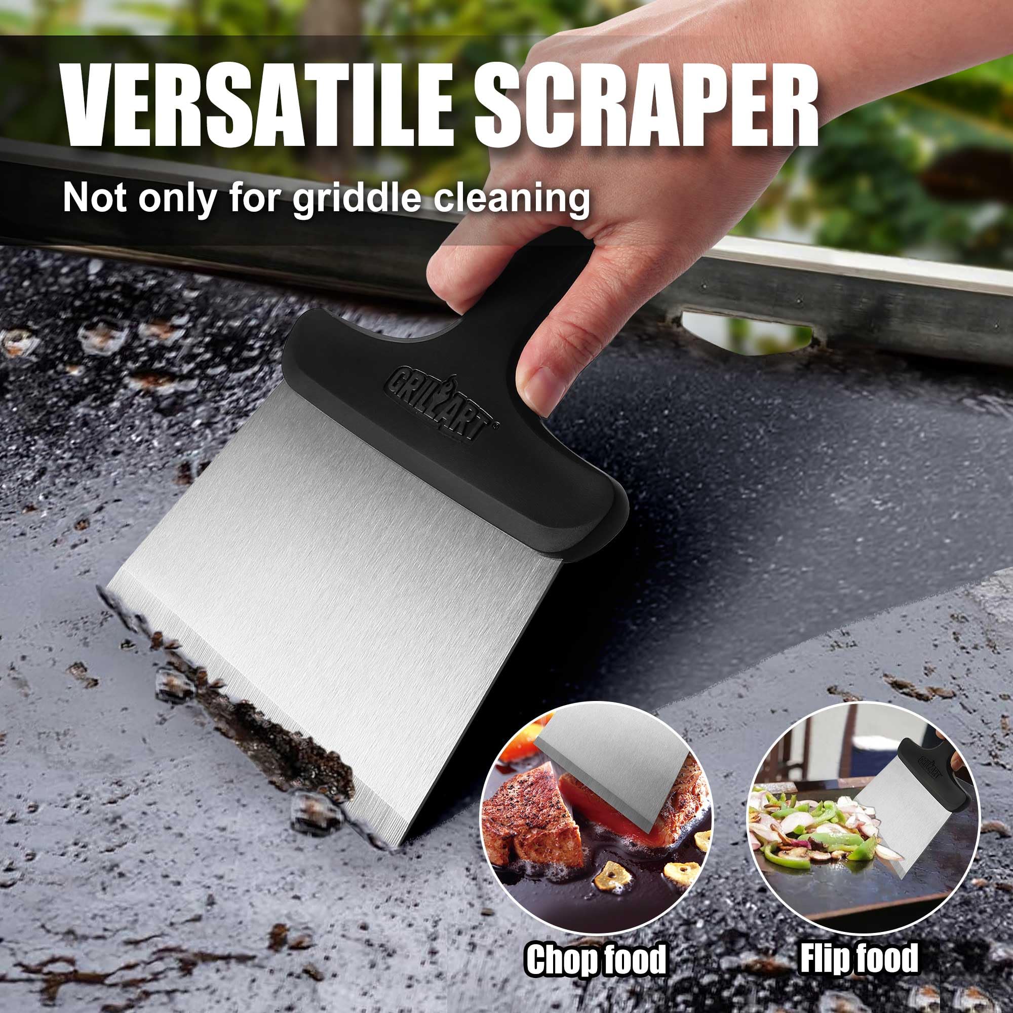 GRILLART componentes del kit dispuestos sobre mesa listos para usar