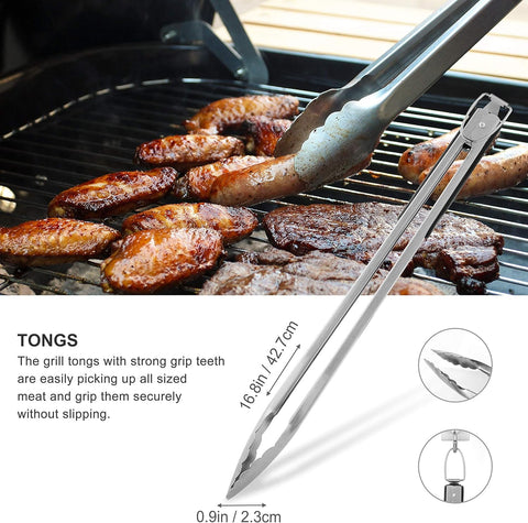 grilljoy brochas y cepillo con cerdas para aplicar salsas y limpiar eficazmente