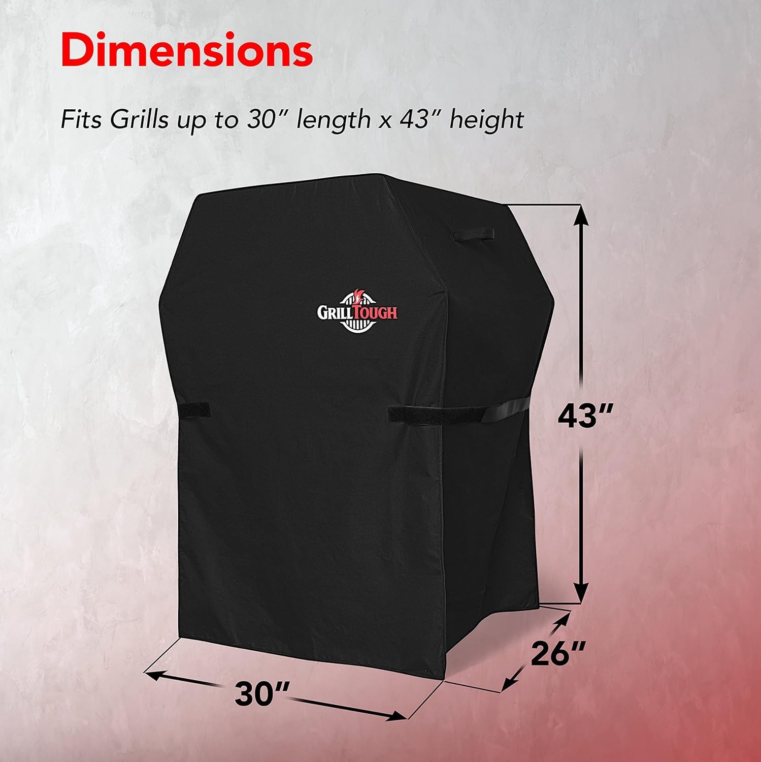 GrillTough primer plano de la textura y recubrimiento vinilo resistente