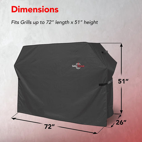 GrillTough textura del poliéster resistente que protege contra rayos UV
