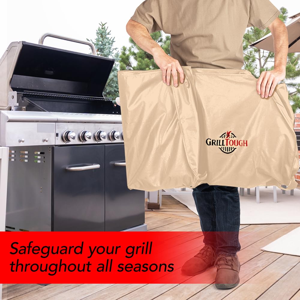 GrillTough funda en jardín estilo de vida protege la parrilla todo el año