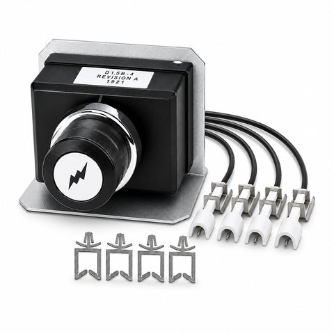 GRISUN vista frontal del kit con componentes, reemplazo rápido