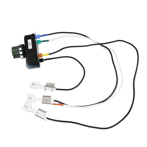 GRISUN cables y clips organizados para instalación segura
