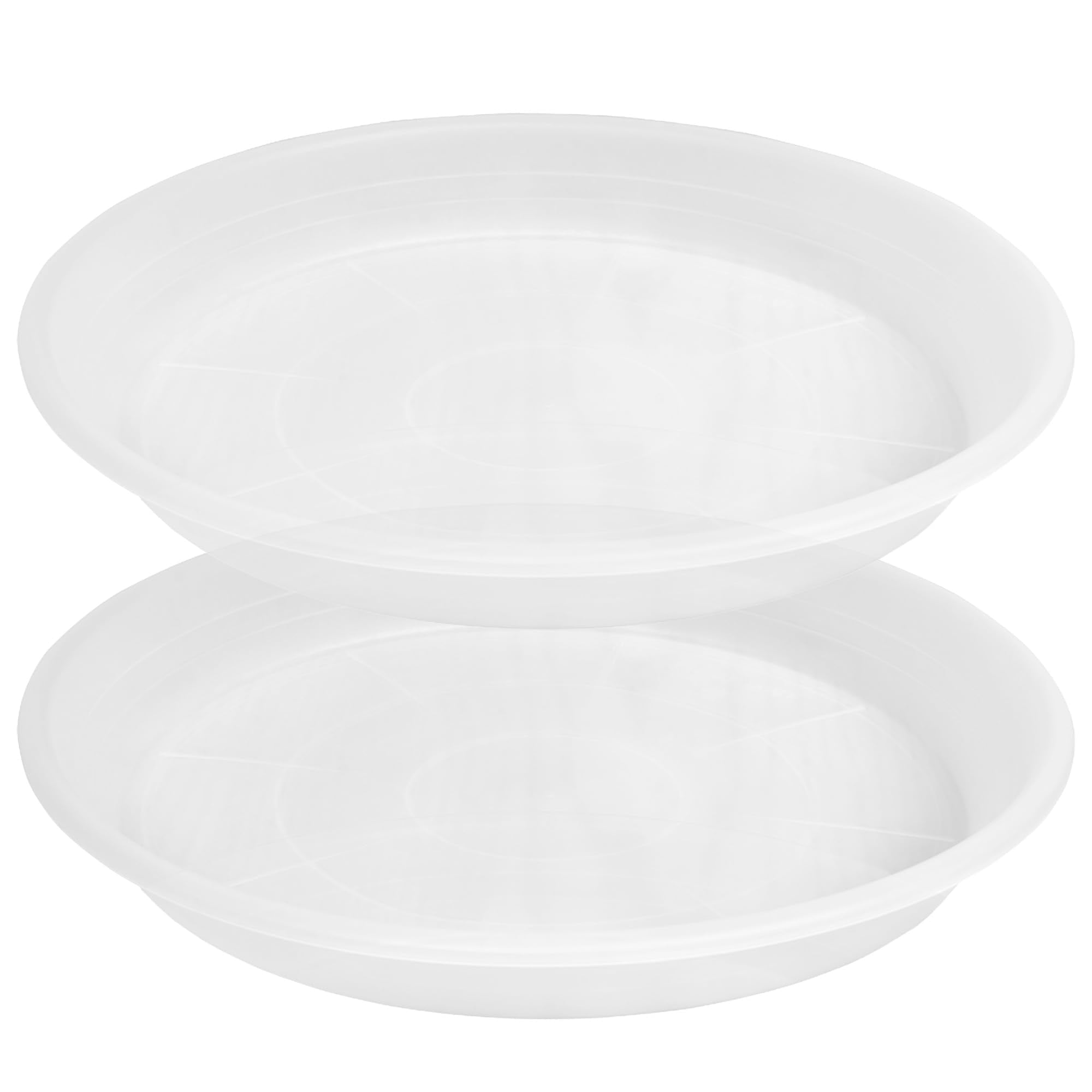 Grjoprt bandeja frontal empaquetada mostrando tamaño y acabado transparente