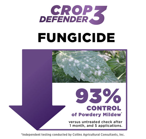 Grower's Ally frasco de 8 oz junto a regla para comparar tamaño y rinde