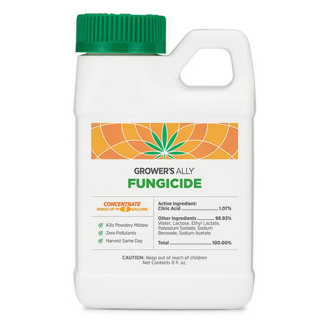 Grower's Ally frente del empaque mostrando etiquetado claro y beneficios