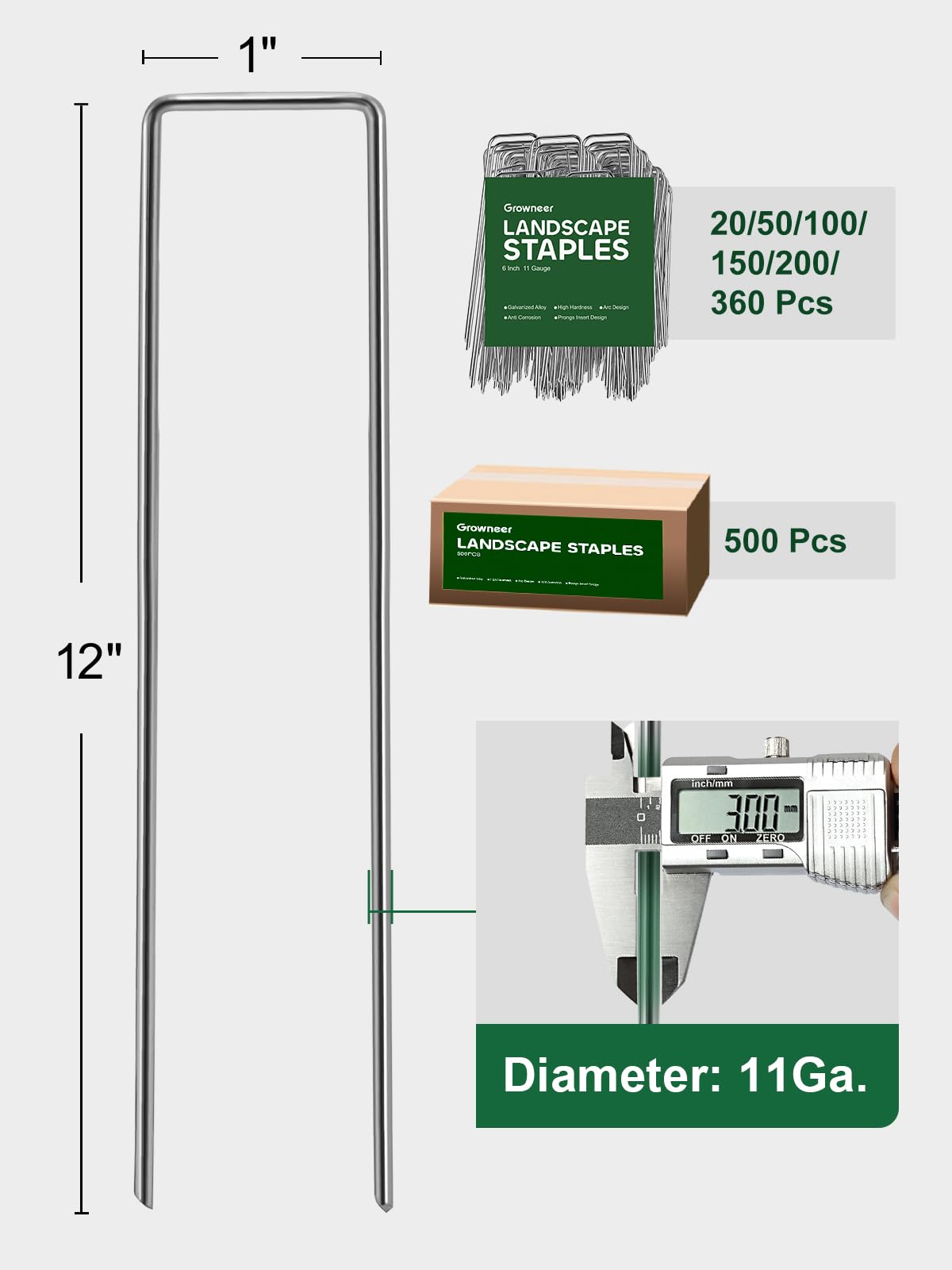 GROWNEER detalle del acero galvanizado mostrando resistencia exterior
