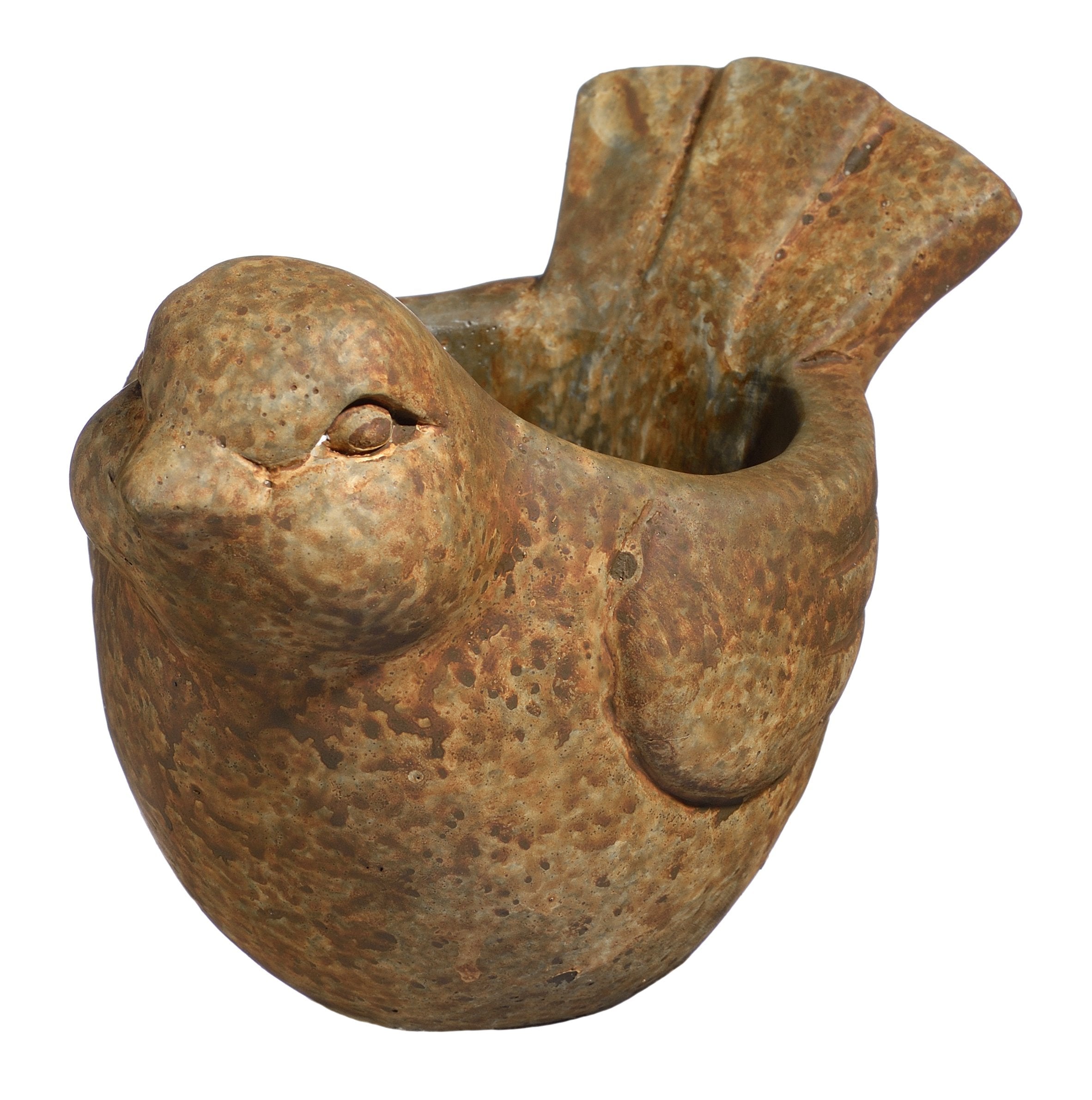 GROWSCAPE maceta animal frontal mostrando forma y acabado resistente UV