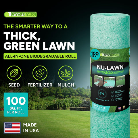 Growtrax textura de la tela biodegradable con semilla para mejor retención