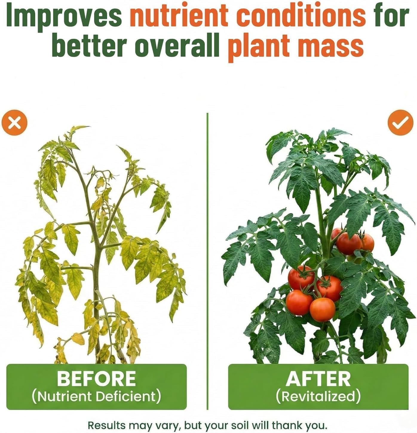 GS Plant Foods uso en maceta con plantas saludables, ideal para cultivos domésticos