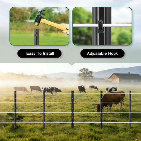 Gtongoko poste 4FT junto a objeto para apreciar escala exacta