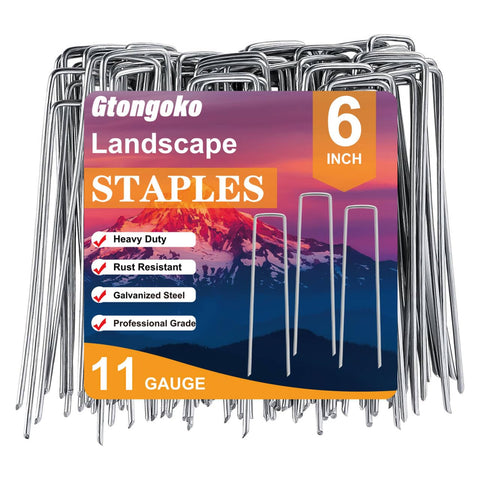 Gtongoko caja frontal con 200 grapas galvanizadas para proyectos grandes