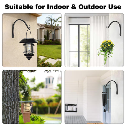 Gtongoko soporte sosteniendo un farol decorativo para iluminar exteriores