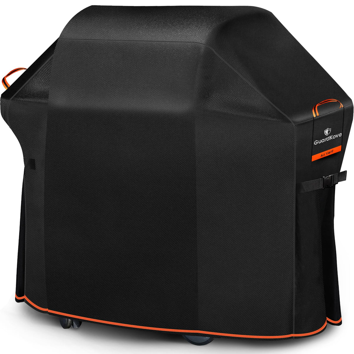 GuardKove vista frontal de la funda 52" protege parrilla del clima