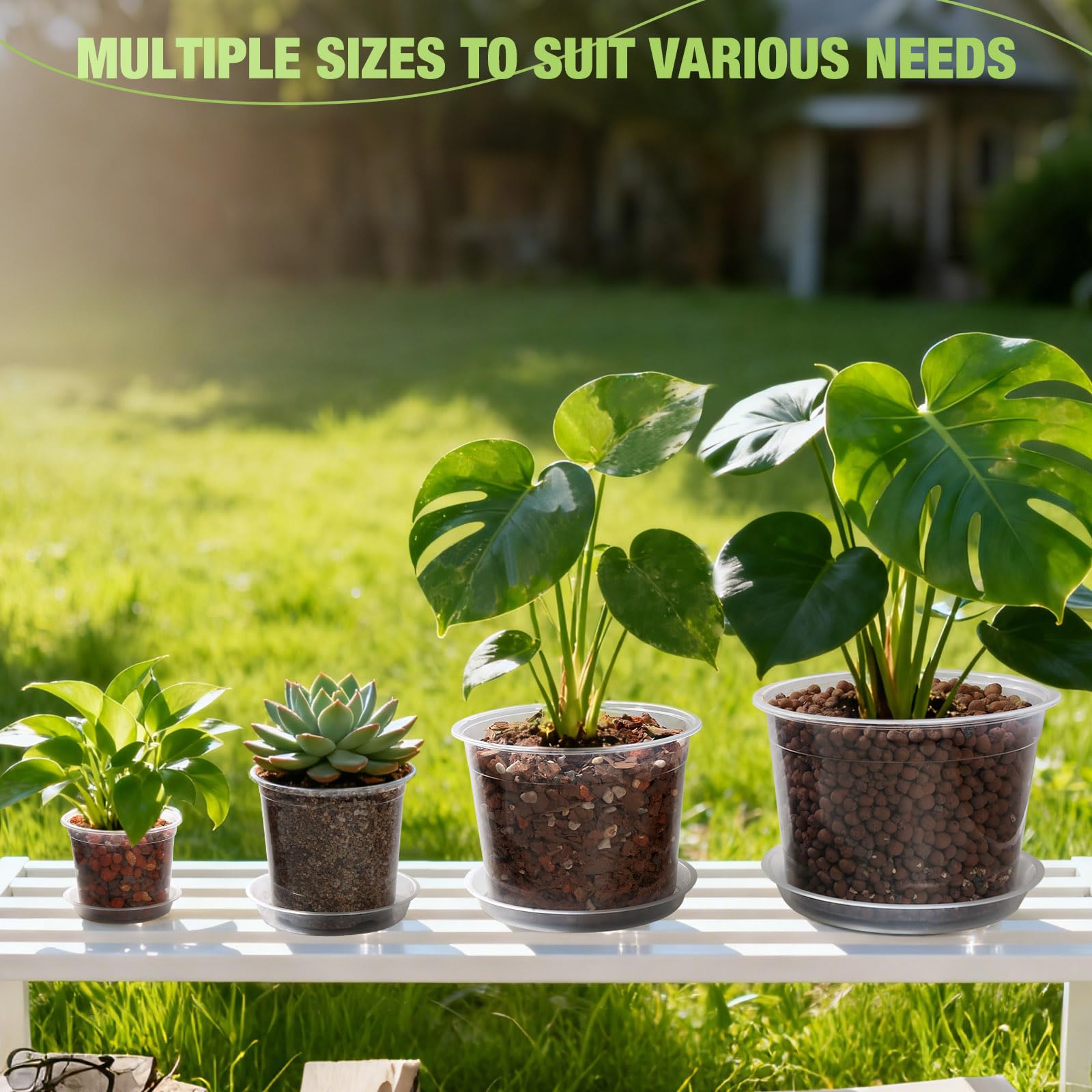 GUGEMEI macetas en balcón decorativo optimizando cultivo urbano