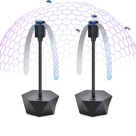 GUIDOT ventilador de mesa frontal mantiene comida protegida