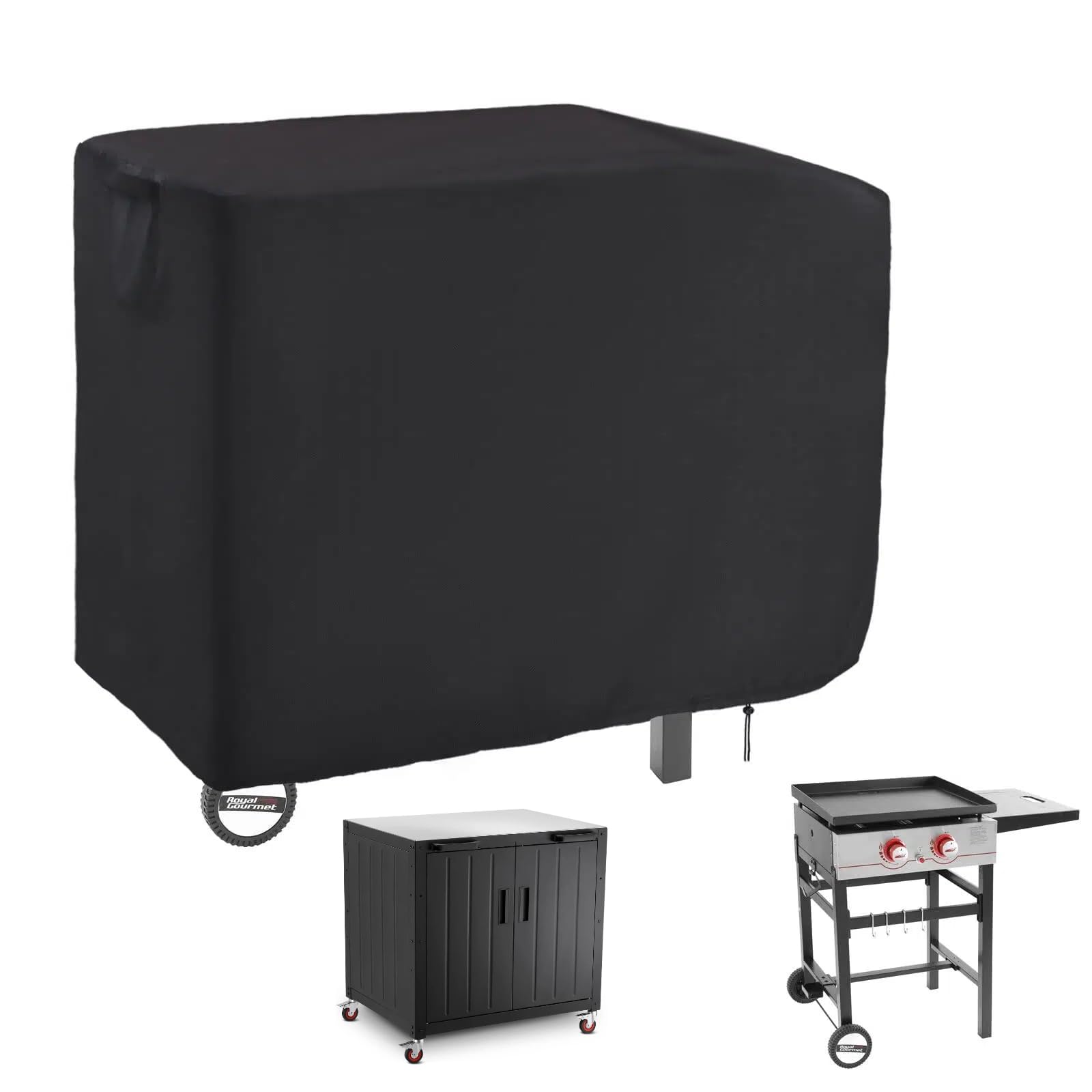Guisong funda frontal en parrilla plana, protección exterior contra polvo