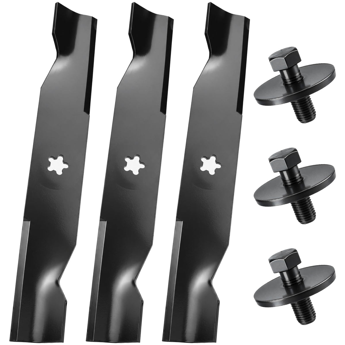 GUSUHAWK caja frontal mostrando las tres cuchillas y compatibilidad práctica