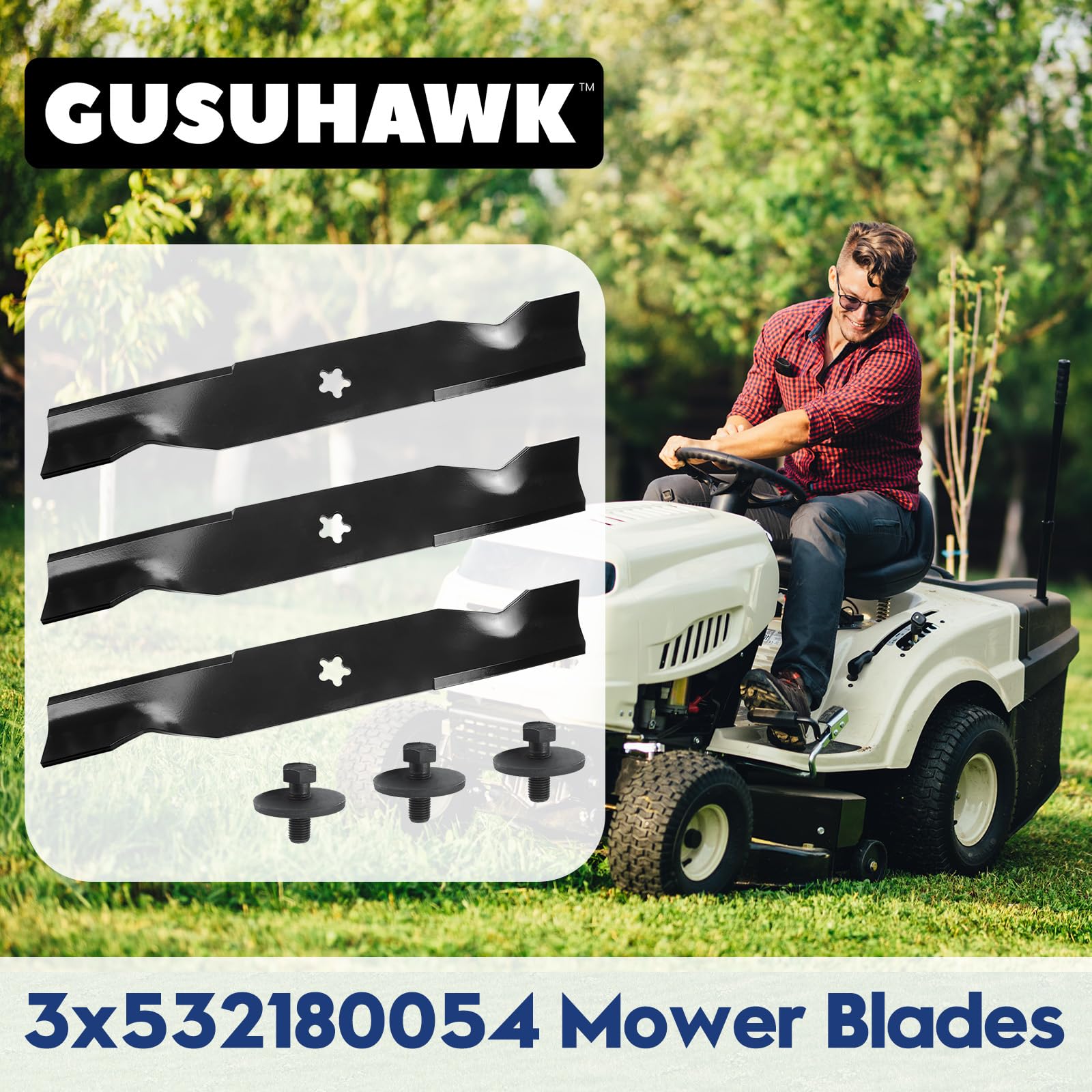 GUSUHAWK primer plano del filo preafilado que facilita cortes limpios