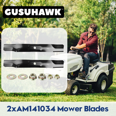 GUSUHAWK detalle del filo multi curva, mejor corte en césped alto