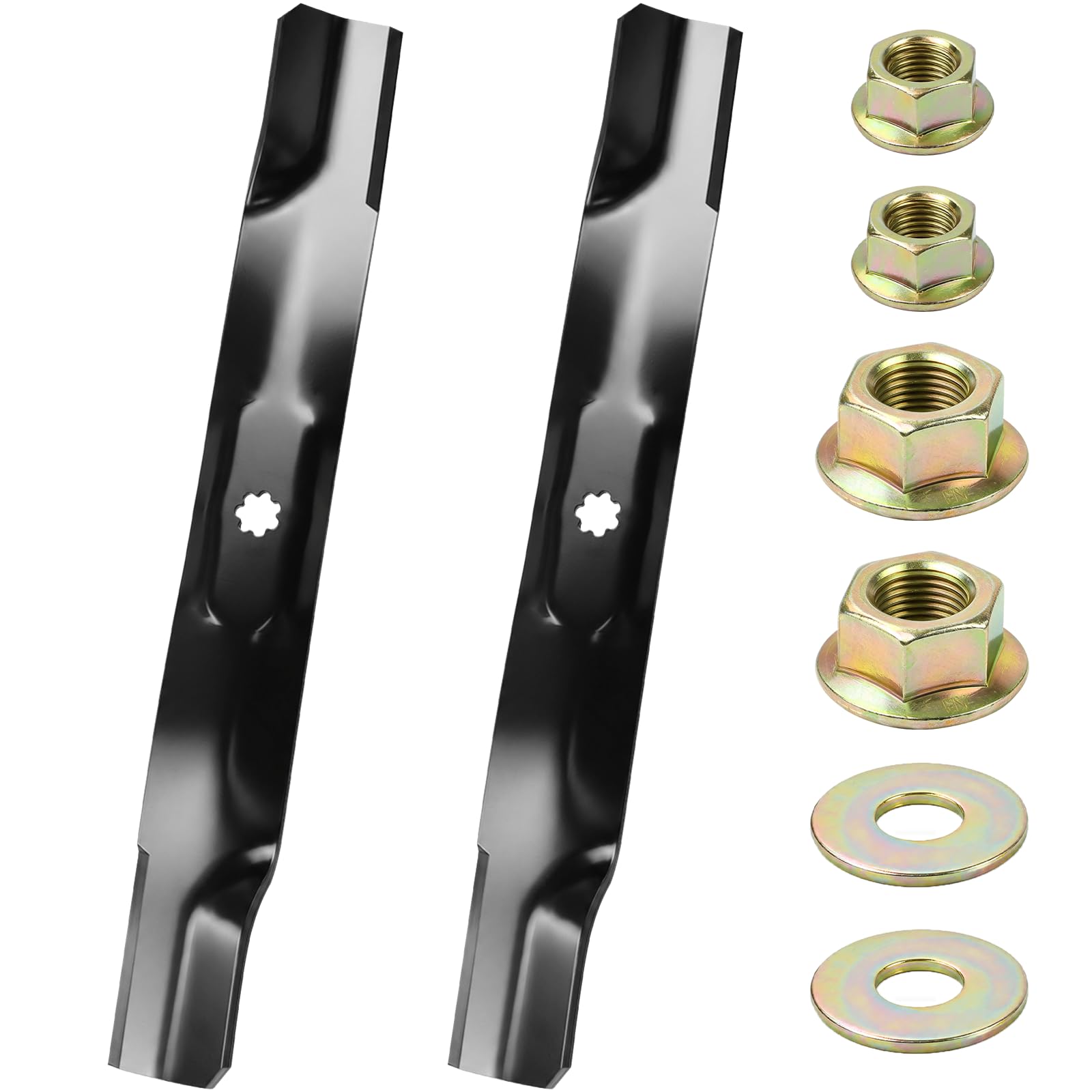 GUSUHAWK cuchillas frontal pack, muestra compatibilidad y beneficio durabilidad