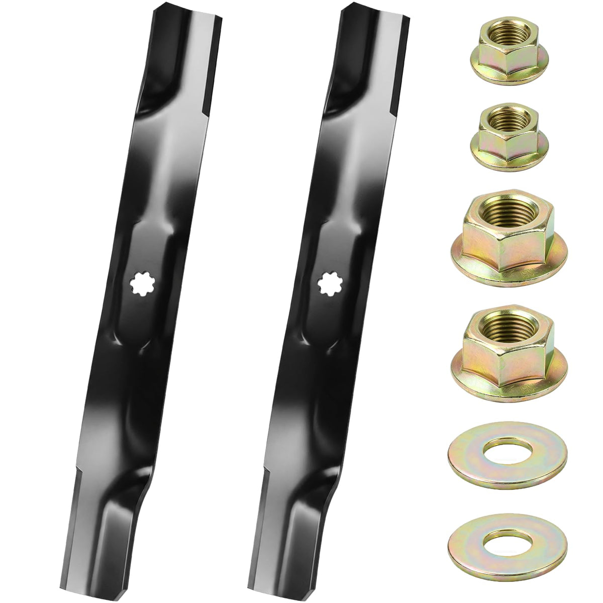GUSUHAWK cuchillas frontal pack, muestra compatibilidad y beneficio durabilidad