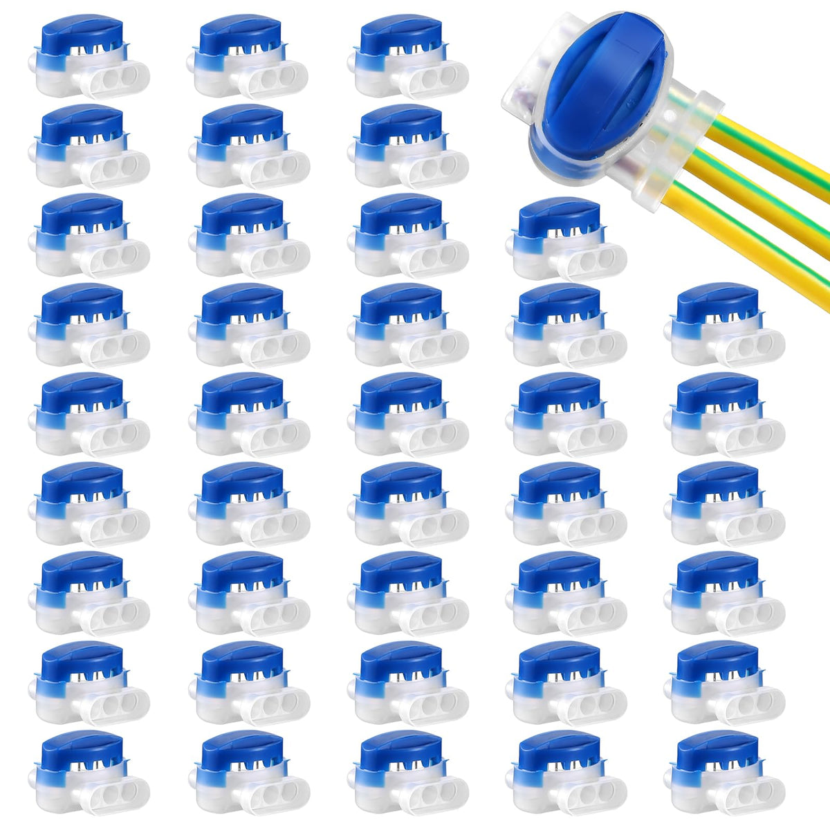 GWHOLE paquete frontal 40 conectores para proyectos, protege conexiones