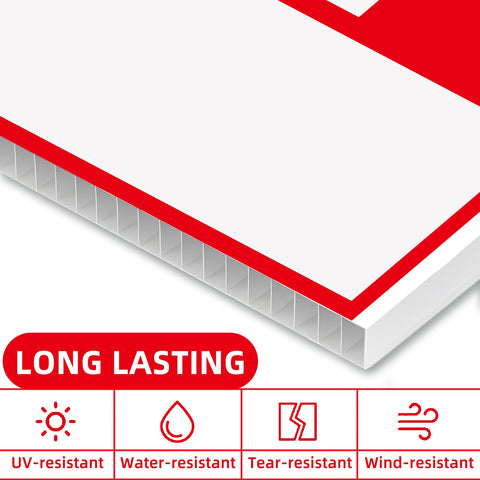 GXGGUS textura del plástico corrugado duradero y resistente