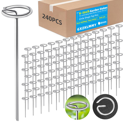 GXZKLMMY paquete frontal de 240 clavijas, solución resistente para paisajismo
